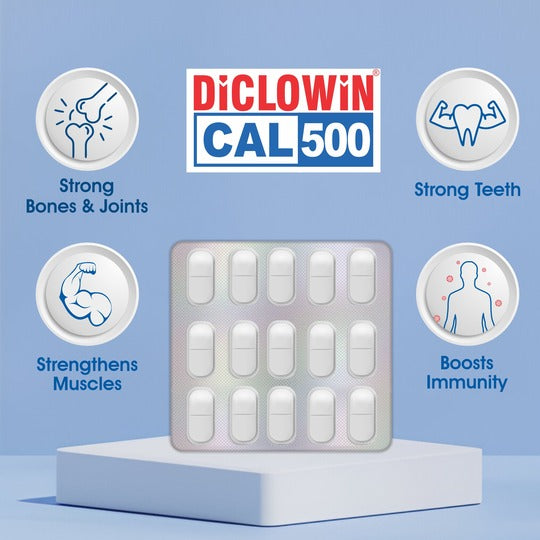 Best Body Pain killer Tablet - DICLOWIN 500 Tablet