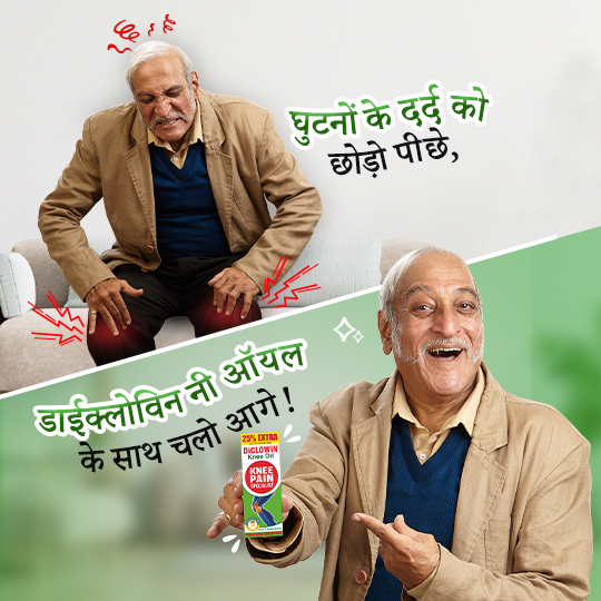 Best Relief For Arthritic Knees - DICLOWIN Knee Oil