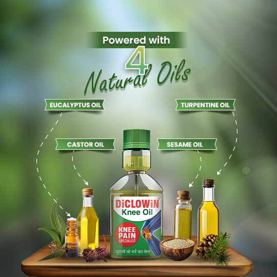 Best Relief For Arthritic Knees - DICLOWIN Knee Oil