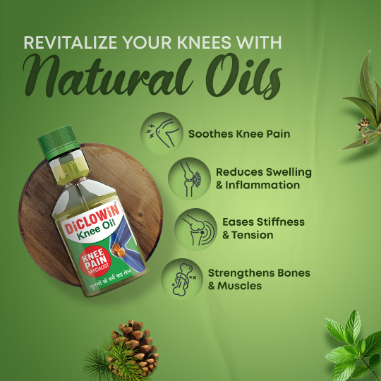 Best Relief For Arthritic Knees - DICLOWIN Knee Oil