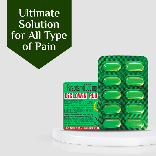 Best Body Pain killer Tablet - DICLOWIN Plus PR Tablet
